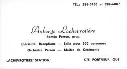 Auberge de Lachevrotière