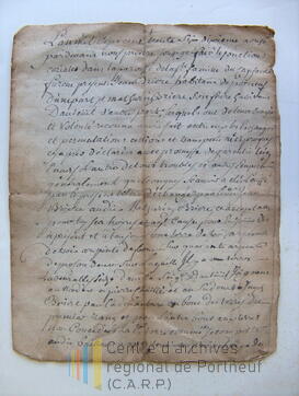 Original Document numérique not accessible