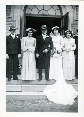 Mariage de Dominique Naud et Germaine Petitclerc