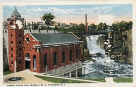Power House and passaic Falls - Paterson N-J - À Joséphine - Recto