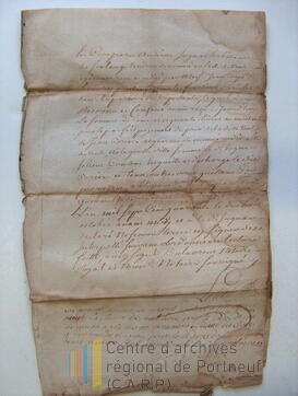 Original Document numérique not accessible