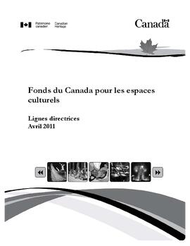 Fonds Canada Espaces Culturels