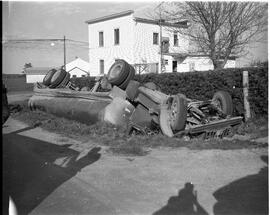 Accident camion de lait