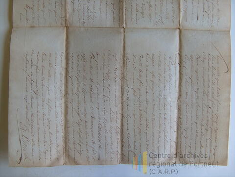Original Document numérique not accessible