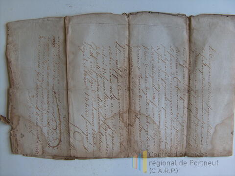 Original Document numérique not accessible