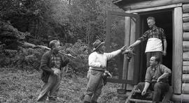 Au club Tourilli avec Alex Germain Joseph Cantin Édouard Piché et Louis Germain