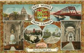 Best wishes from Montreal Canada - À Joséphine de Laura - Recto