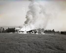 Mme Charles-Édouard Bédard au Saguenay - Incendie