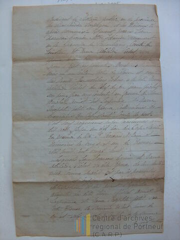 Original Document numérique not accessible