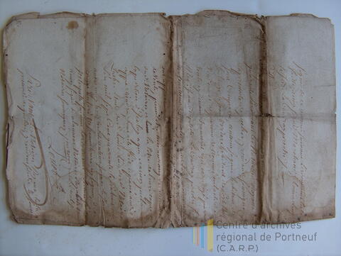 Original Document numérique not accessible