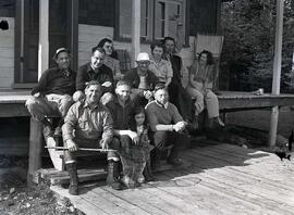 Visite de Maurice Prairie avec des amis de Plattsburg