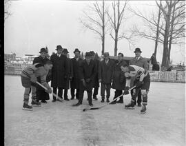 Club de hockey de Saint-Casimir - Mise au jeu
