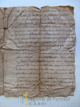 Original Document numérique not accessible