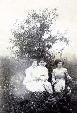 Trois femmes sous un petit arbre
