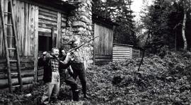 Au club Tourilli avec Alex Germain Joseph Cantin Édouard Piché et Louis Germain