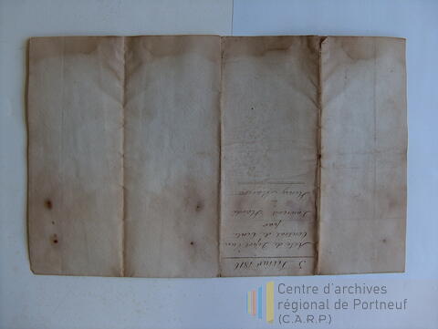 Original Document numérique not accessible