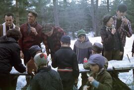 Famille Paquet - Cabane à sucre, Jean-Charles Parent, Maurice Paquet, Noël Pleau