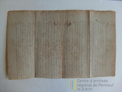 Original Document numérique not accessible