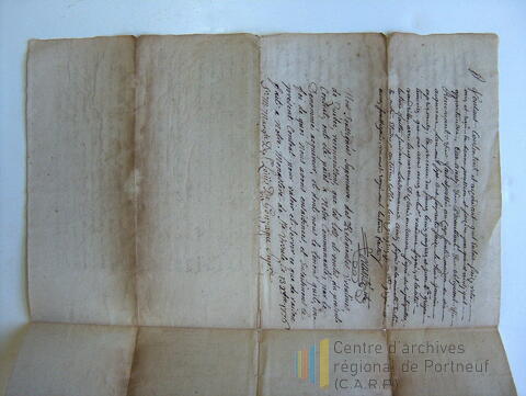 Original Document numérique not accessible