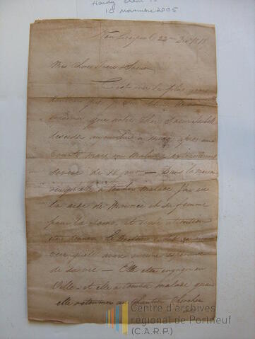 Original Document numérique not accessible