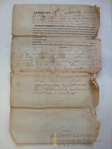 Original Document numérique not accessible