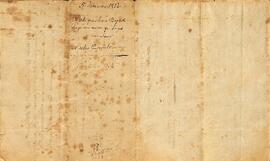 Contrat de vente d’une terre située au troisième rang de la paroisse de Deschambault par Jean-Baptiste Pagé (oncle et tuteur des enfants de feu Joseph Pagé et défunte Françoise Garlernau) à Nicolas Perrault, signé le 5 janvier 1812, par le notaire de Lachevrotière.