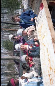 Fête au sucre au chalet de M mme Robert Paquin