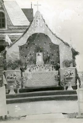 Reposoir chez M. Albert Giroux à Saint-Casimir Est