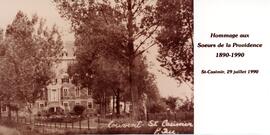 Hommage aux Soeurs de la Providence 1890-1990