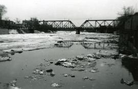 Débâcle sur la rivière Saint-Anne