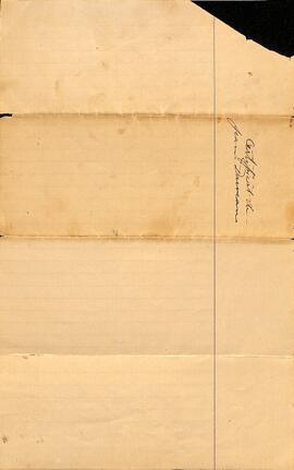 Certificat d’enregistrement de Jean Darveau (cadastre situé au troisième rang, paroisse de Deschambault), Cap-Santé, bureau d’enregistrement, 11 décembre 1896.