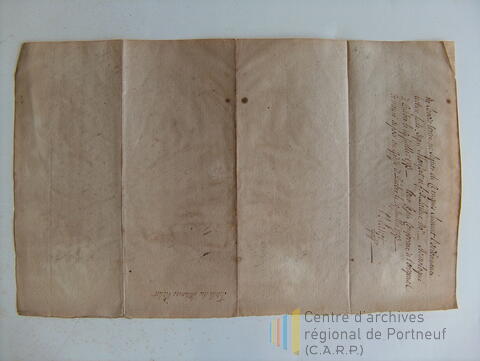 Original Document numérique not accessible