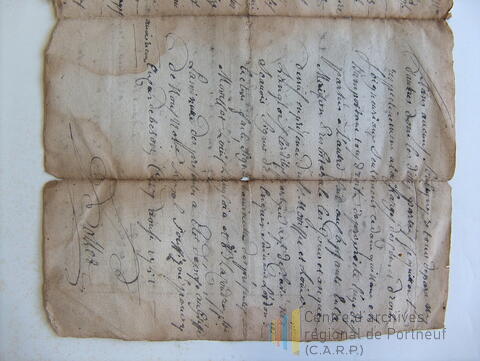 Original Document numérique not accessible