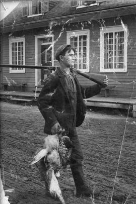 Un homme à la chasse