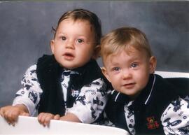 Samuel et Philippe Naud (petits-fils d’Eliette Vohl)