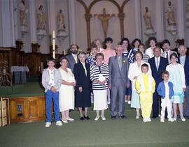 Déry, Marcel - 50 ans de prêtrise à l'église de St-Raymond - Buffet à l'école Marguerite D'Youville