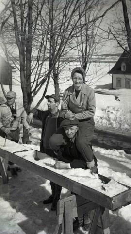 Aux sucres chez M Lefrancois