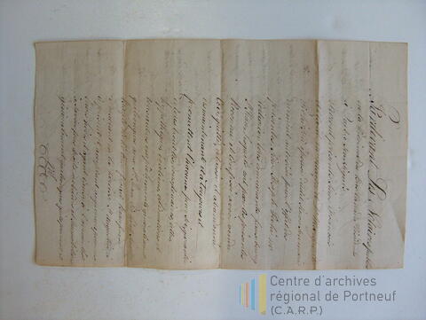 Original Document numérique not accessible