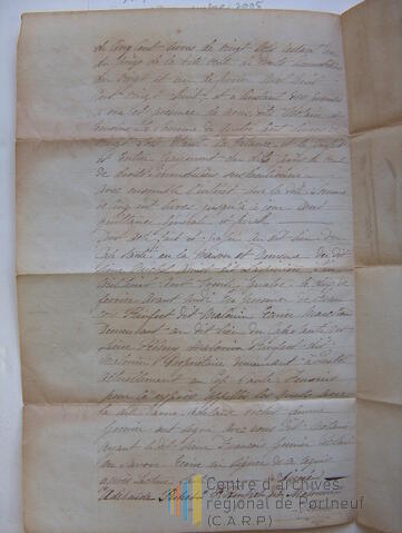 Original Document numérique not accessible