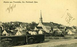 « Vu du village de Neuville » - Pointe aux Tembles, Co. Portneuf