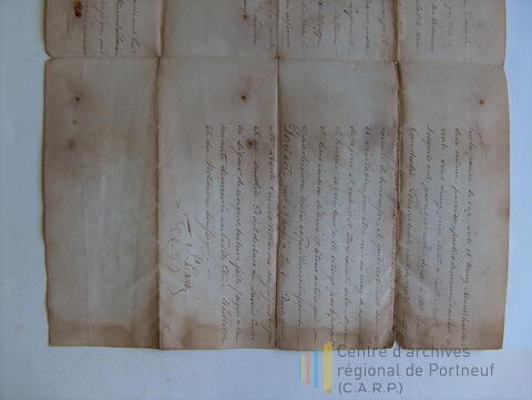 Original Document numérique not accessible