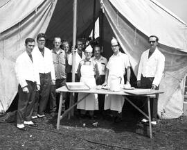 Campement de cadets zouaves