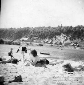 Personnes à la plage