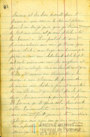 Original Document numérique not accessible