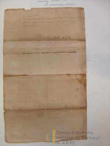 Original Document numérique not accessible