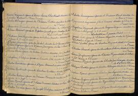 Registre manuscrit décès Grondines