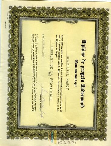 Original Document numérique not accessible
