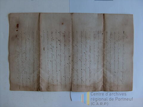 Original Document numérique not accessible