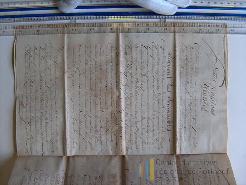 Original Document numérique not accessible