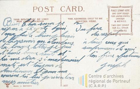 Original Document numérique not accessible